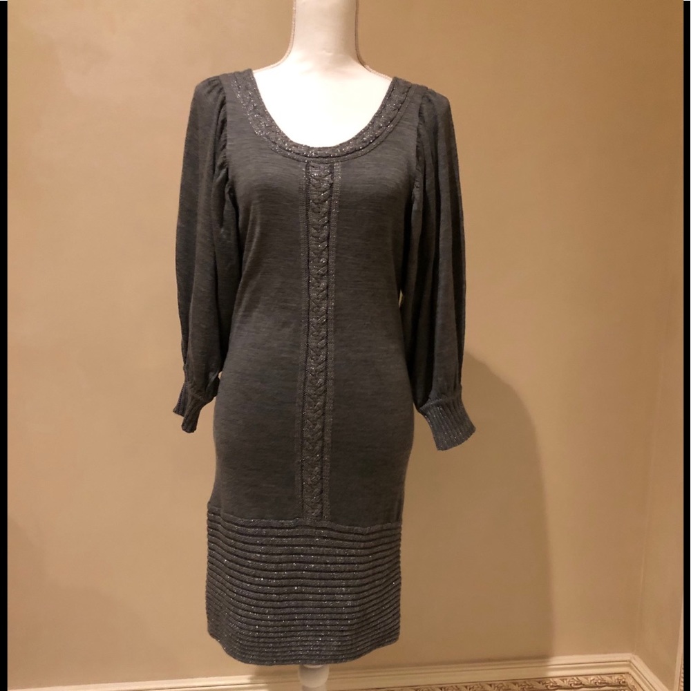Knit tunic dress